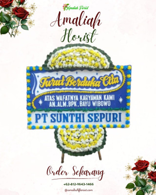 Papan Bunga Duka di Sindangpakuon