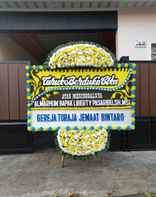 Papan Bunga Duka di Sindangpakuon